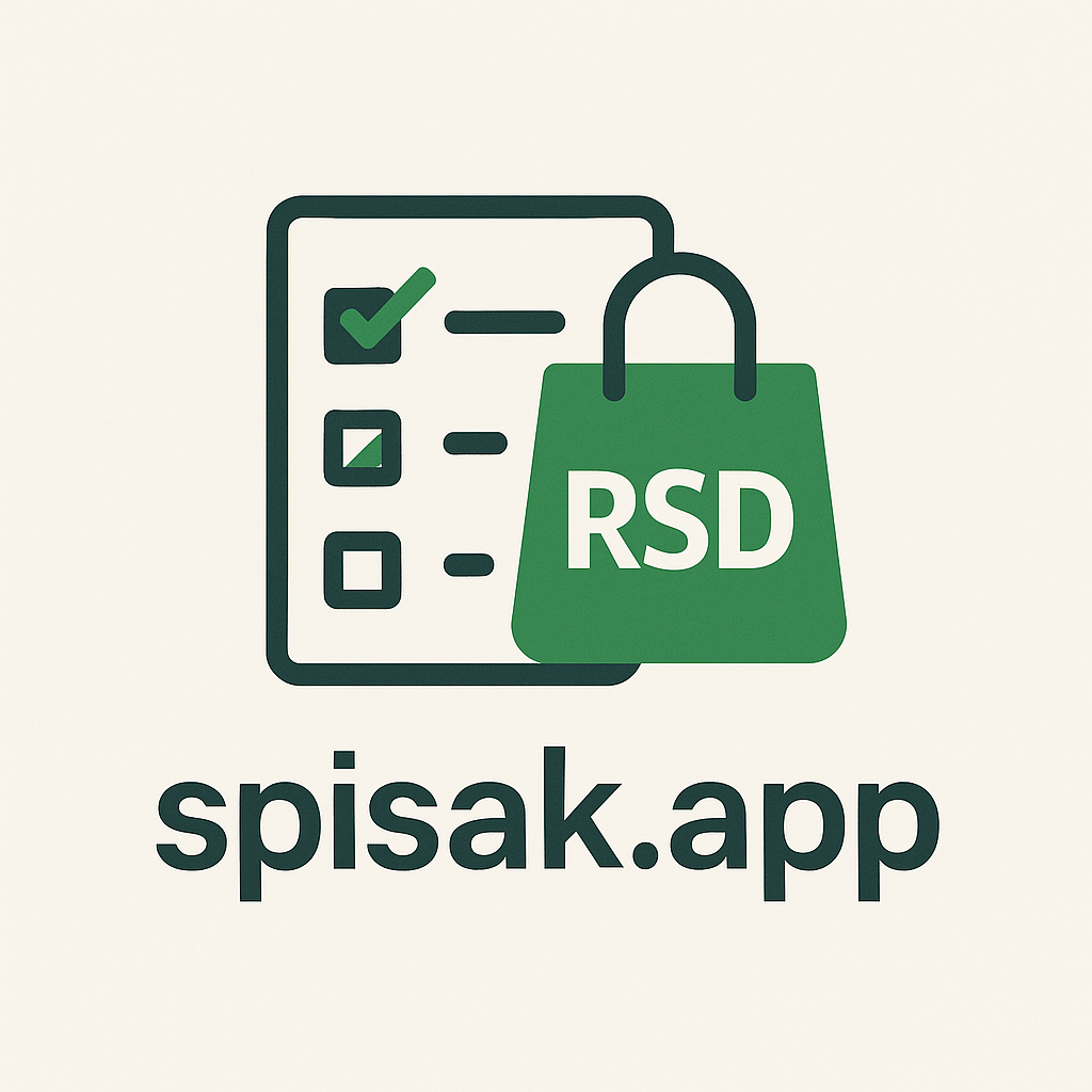Spisak.app